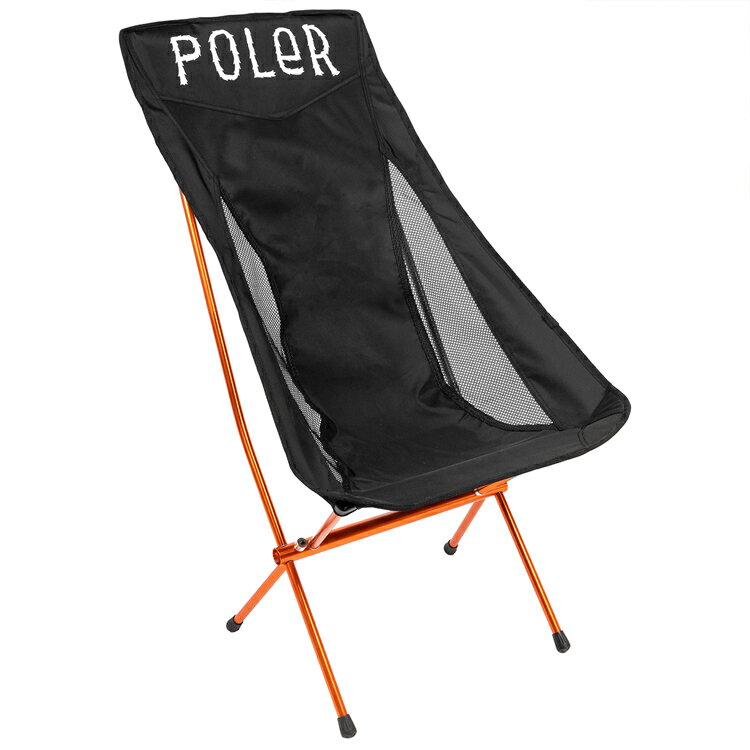 POLeR ポーラー STOWAWAY CHAIR O/S BLACK 212EQU9803-BLK
