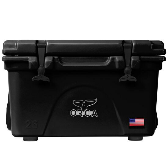 ORCA coolers｜オルカクーラーズ ハード クーラーボックス Coolers 26 Quart 370×590×440mm/Black×Black ORCL026