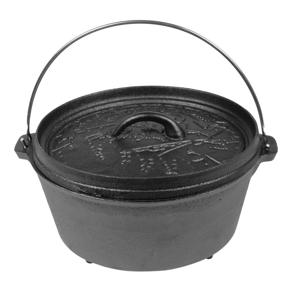 POLeR ポーラー CAST IRON DUTCH OVEN O/S CAST IRON 221ACU9004-IRON