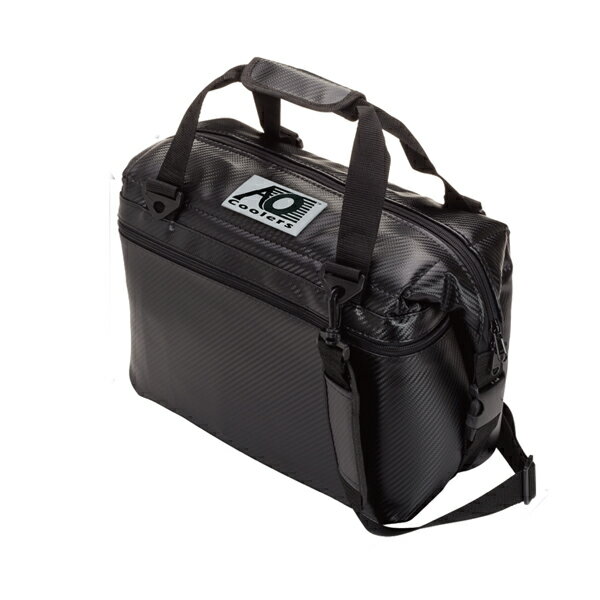AO Coolers 12PAC CARBON SOFTCOOLER ブラック 11L