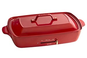 BRUNO ホットプレート グランデサイズ BOE026-RDの写真