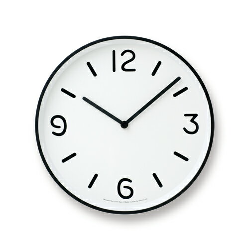 Lemnos MONO Clock ホワイト LC10-20A WHの写真