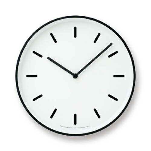 Lemnos MONO Clock ホワイト LC10-20B WH 時計の写真