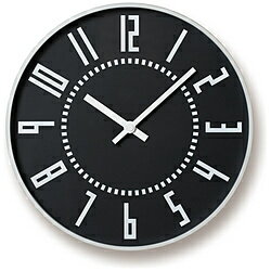 五十嵐威暢 札幌駅時計 掛時計 eki clock エキクロック ブラックの写真