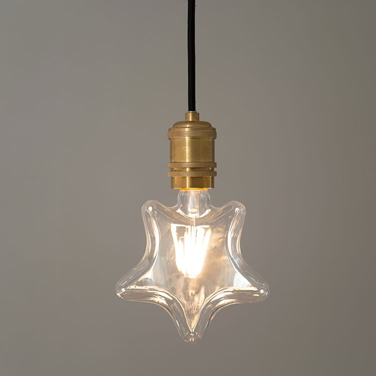 LED電球 E26 エジソン電球 星形VINTAGE LED BULB E26の写真