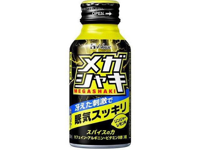 ハウス メガシャキ ボトル缶 100ml ハウスウェルネスフーズ b37-16