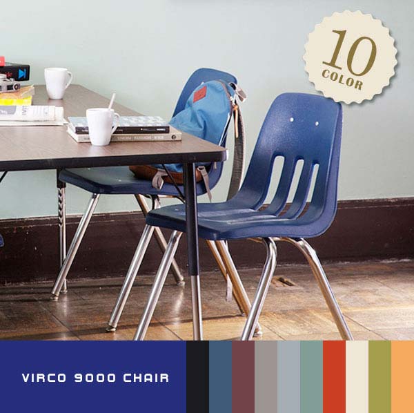 ARTWORKSTUDIOオフィシャルショップ VIRCO バルコ スタッキングチェア9000 Chairの写真