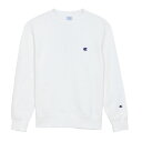 チャンピオン Champion メンズ クルーネック スウェットシャツ ベーシック CREW NECK SWEATSHIRT ホワイト C3-C019の画像