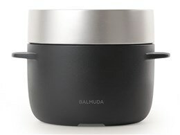 バルミューダデザイン 電気炊飯器 BALMUDA The Gohan K03A-BKの写真