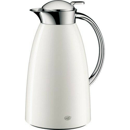 ステンレス製卓上用ポット Gusto(グスト) 1.0L アルペンホワイト AFTF-1000S AWH(1.0L)の写真