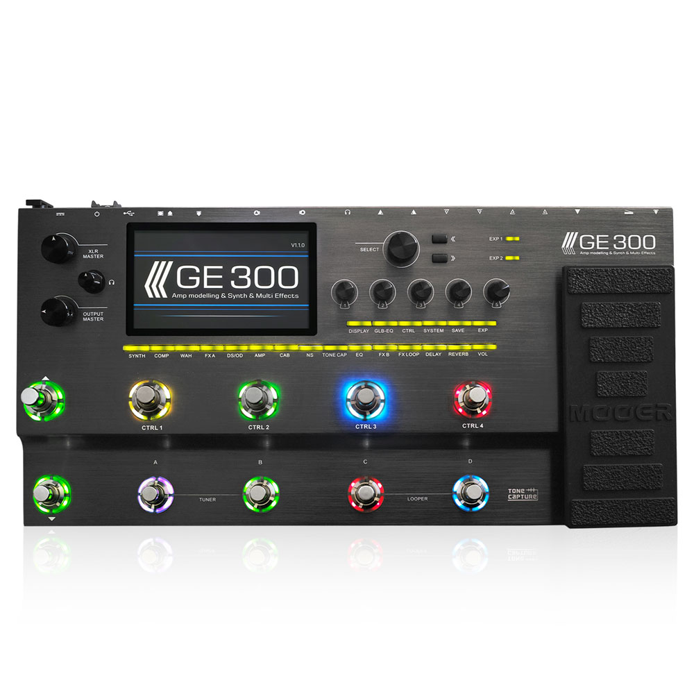 Mooer GE300 が届いたので開けてみた!※電子マニュアルのリンクあり