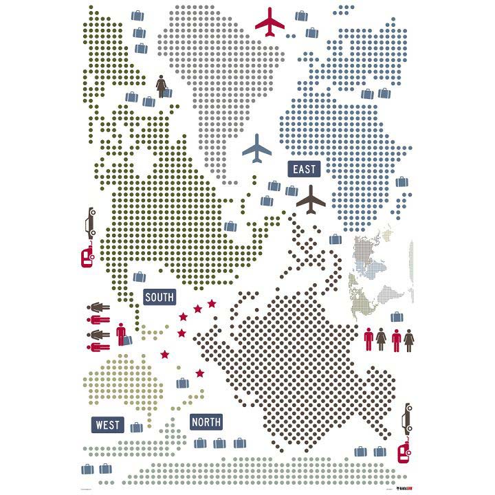 世界地図のインテリア実例 Roomclip ルームクリップ