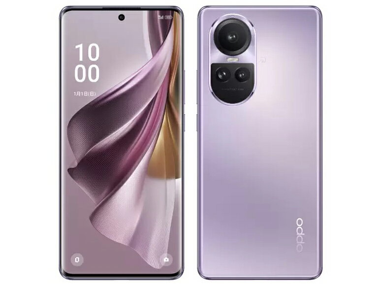 OPPO オウガ・ジャパン RENO10 PRO 5G NA グロッシーパープル