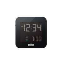 BRAUN 目覚まし時計 置き時計 BNC008BK-RCの写真