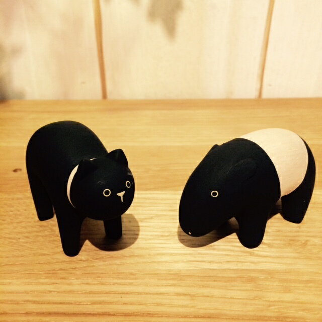 T-Lab./ティーラボ ぽれぽれ動物/クロネコの写真