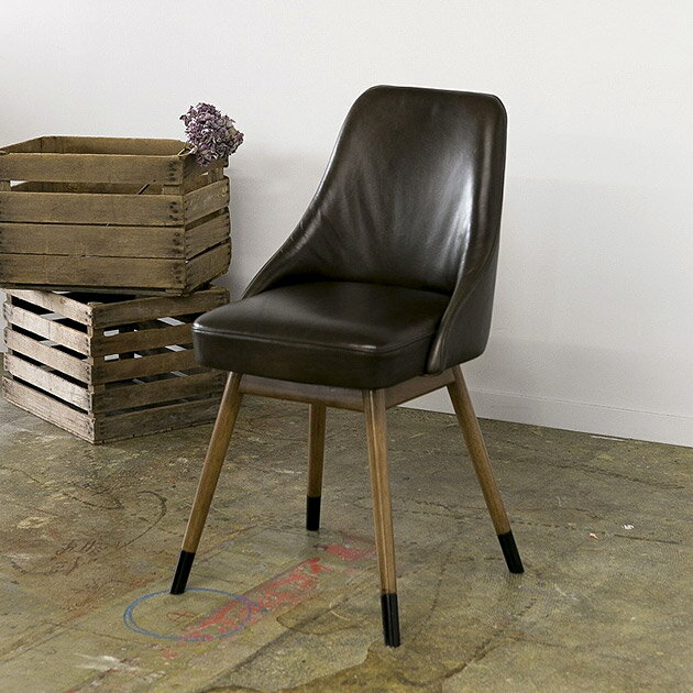 journal standard Furniture ジャーナルスタンダードファニチャー BOWERY CHAIR LEATHER レザーチェアの写真