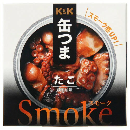 K&K 缶つまスモーク たこ 50g
