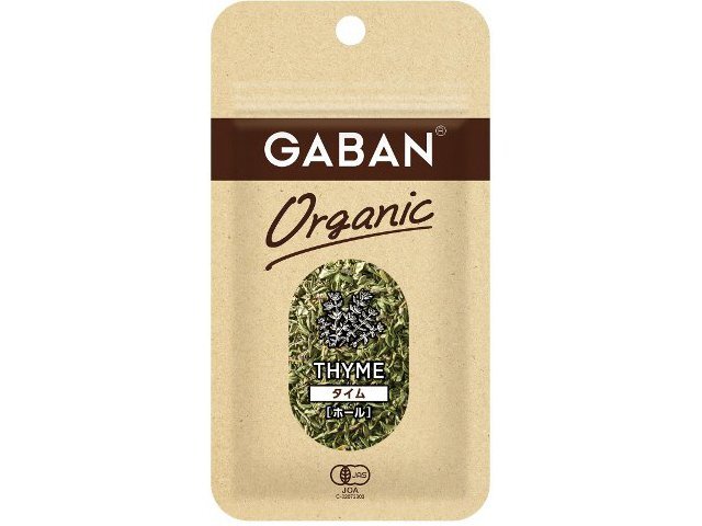 ハウス食品 GABAN 3.5g オーガニック タイム ホールの画像