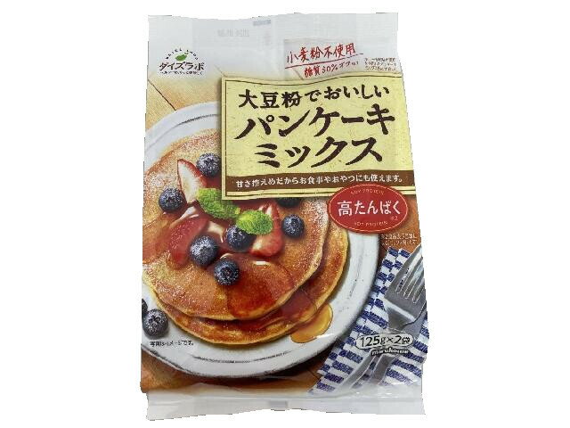 ダイズラボ 大豆粉でおいしいパンケーキミックス