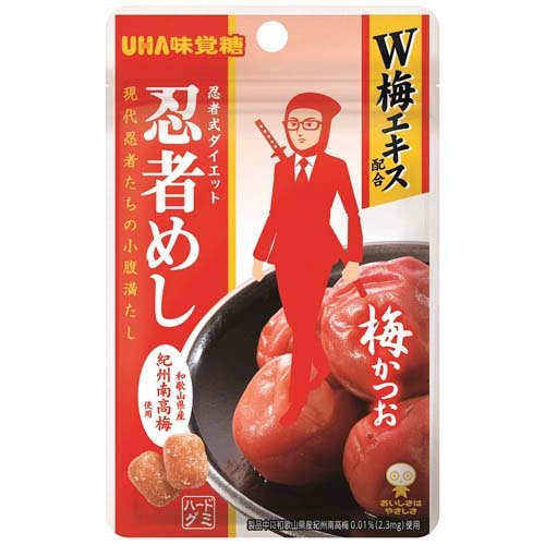 UHA味覚糖 忍者めし 梅かつお