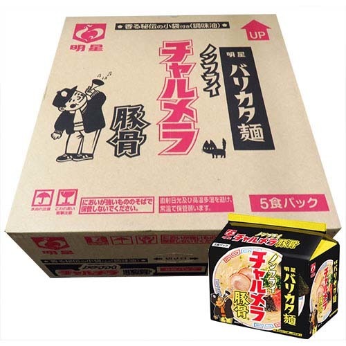明星 ノンフライチャルメラ 豚骨