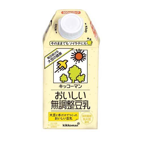 キッコーマン おいしい無調整豆乳