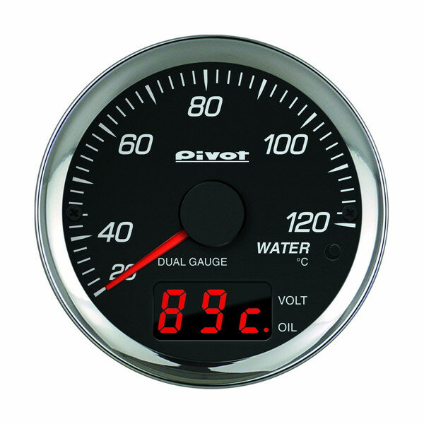 追加メーターpivot DXW 86/BRZ用【水温計・油温計・吸気温計