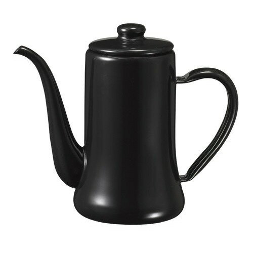 月兎印 スリムポット 1.2L ブラック(1コ入)の写真