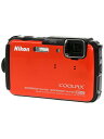 ˥ Nikon[COOLPIX AW110 SUNSHINE ORANGE]Nikon ѥȥǥ륫 COOLPIX AllWeather AW110 SUNSHINE ORANGE