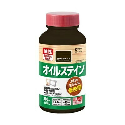 カンペハピオ 780120300 オイルステインA 300ML 新ウォルナット 12入の写真