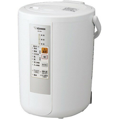 象印 スチーム式加湿器 タンク容量3.0L ホワイト EE-RM50-WA(1台)の写真