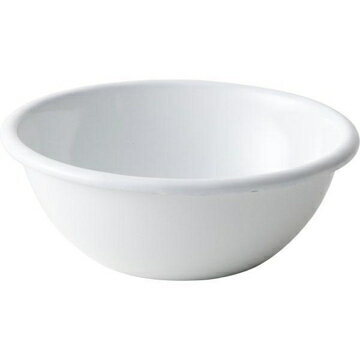 野田琺瑯 ボール 全白 10cm(1コ入)の写真