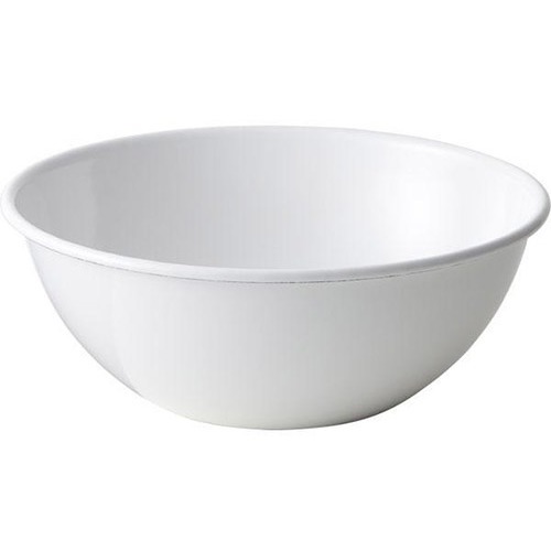 野田琺瑯 ボール 全白 22cm(1コ入)の写真