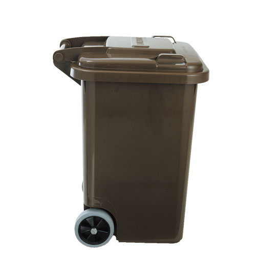 DULTON/ダルトン プラスチック トラッシュカン 45リットル(100146)<ブラウン>の写真
