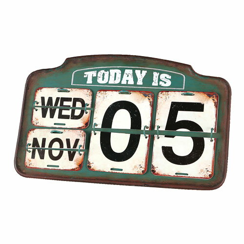 ダルトン アイアン カレンダー IRON CALENDARの写真
