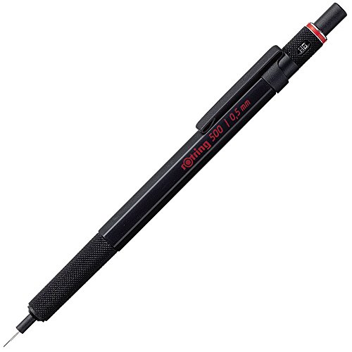 rotring ロットリング 500シャープペンシル 製図用 ブラック ロングスリーブ 502505nの画像