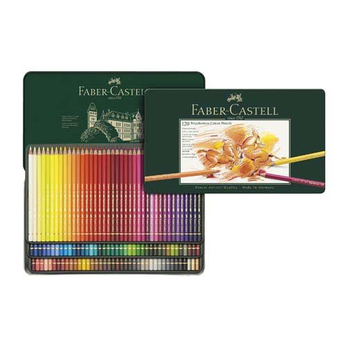 画材紹介】ファーバーカステル・ポリクロモス120色セット購入レビュー