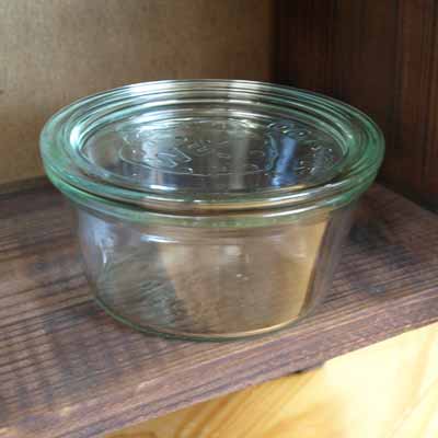 weckキャニスター mold shape の写真