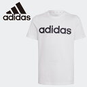 adidas エッセンシャルズ リニアロゴ コットン半袖Tシャツ 130 アディダス アディダスジャパン IC9969